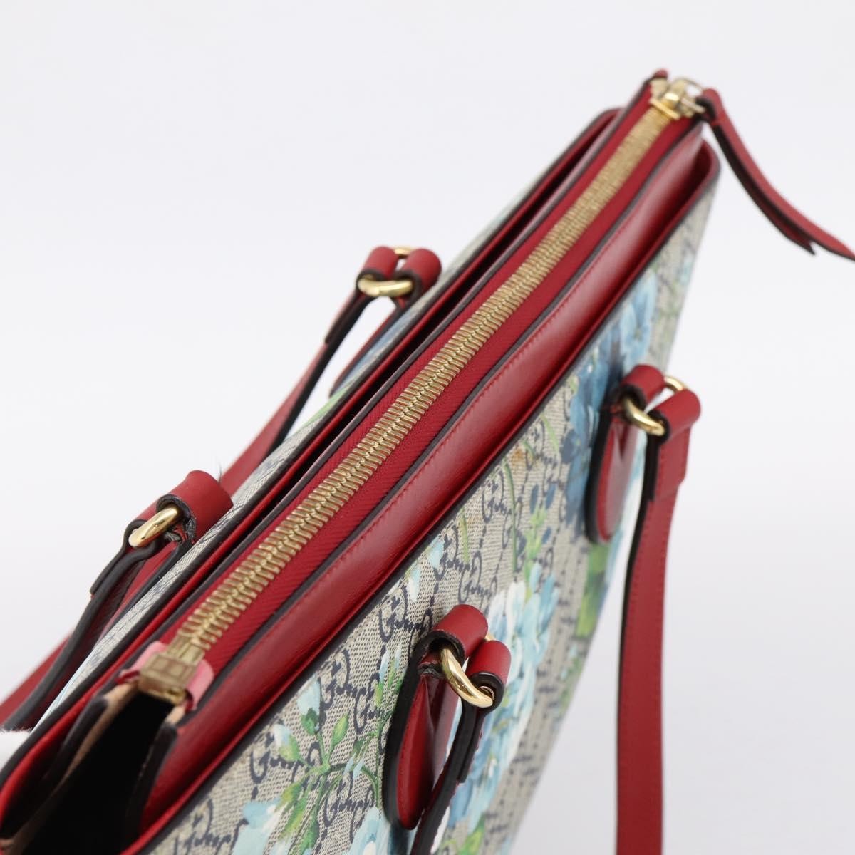 Gucci Linea A Convertible Blooms Print GG Coated Canvas, Multicolour, Canvas, Tote Bag