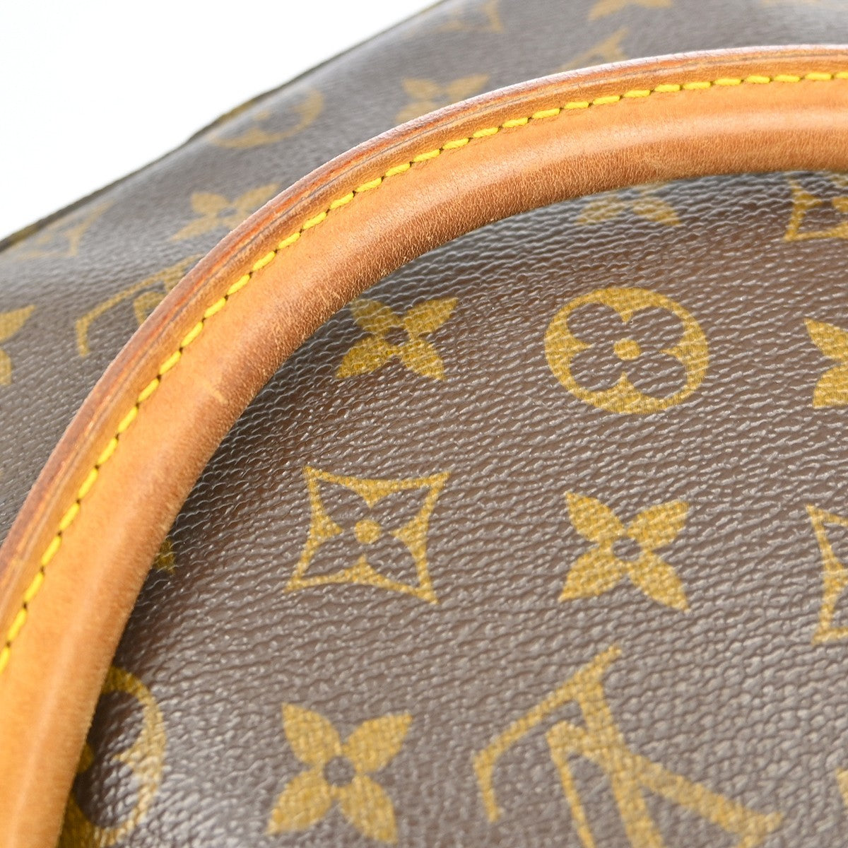Louis Vuitton Looping Monogram Canvas, Brown, Canvas, Handbag