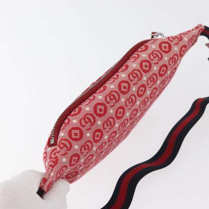 Gucci Children's Belt Printed Coated Canvas, Red, Canvas, Handbag