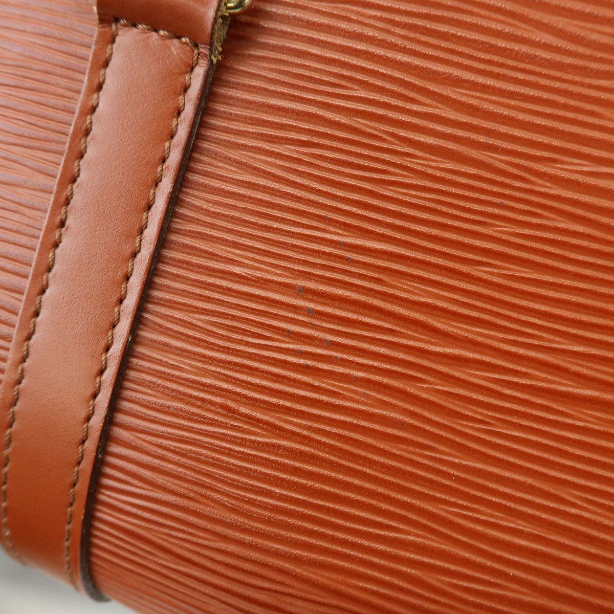 Louis Vuitton Soufflot Epi Leather, Brown, Leather, Tote Bag