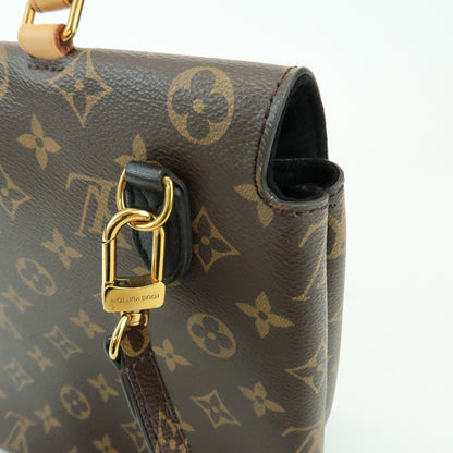 Louis Vuitton Marignan Monogram Canvas with Leather, Brown, Canvas, Handbag