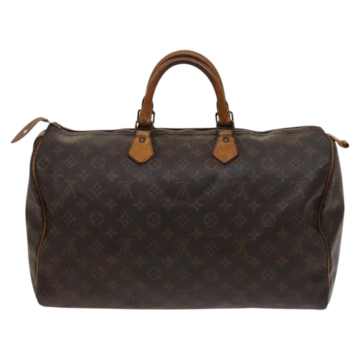 Louis Vuitton Speedy Bandouliere Bag Monogram Canvas, BROWN, CANVAS, Handbag