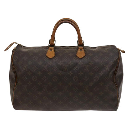 Louis Vuitton Speedy Bandouliere Bag Monogram Canvas, BROWN, CANVAS, Handbag