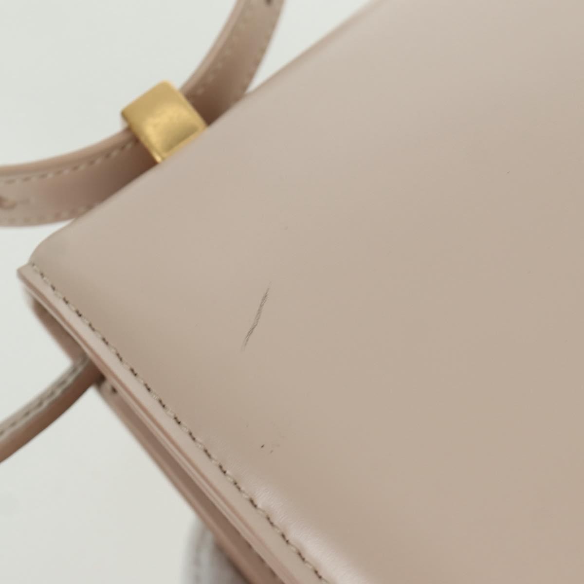 Bottega Veneta BV Classic Textured Calfskin, Beige, Leather, Handbag
