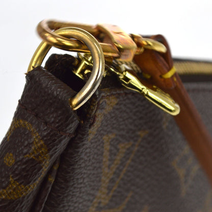 Louis Vuitton Pochette Accessoires NM Monogram Canvas, Brown, Canvas, Clutch