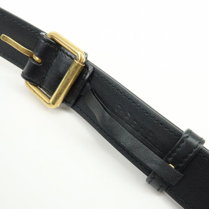 Gucci GG Marmont Belt Embellished Matelasse Velvet, Black, Velvet, Handbag