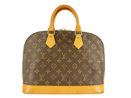 Louis Vuitton Alma Voyage Monogram Canvas, Brown, Leather, Handbag