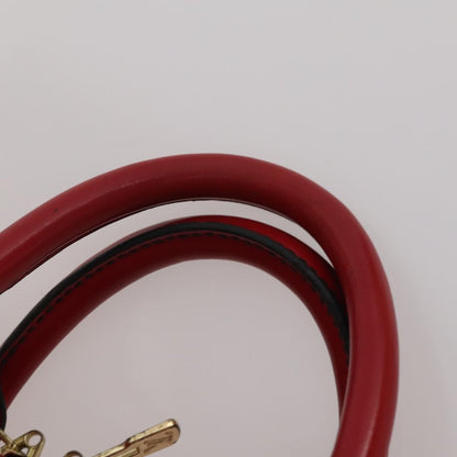 Louis Vuitton Keepall Epi, Red, Leather, Travel Bag