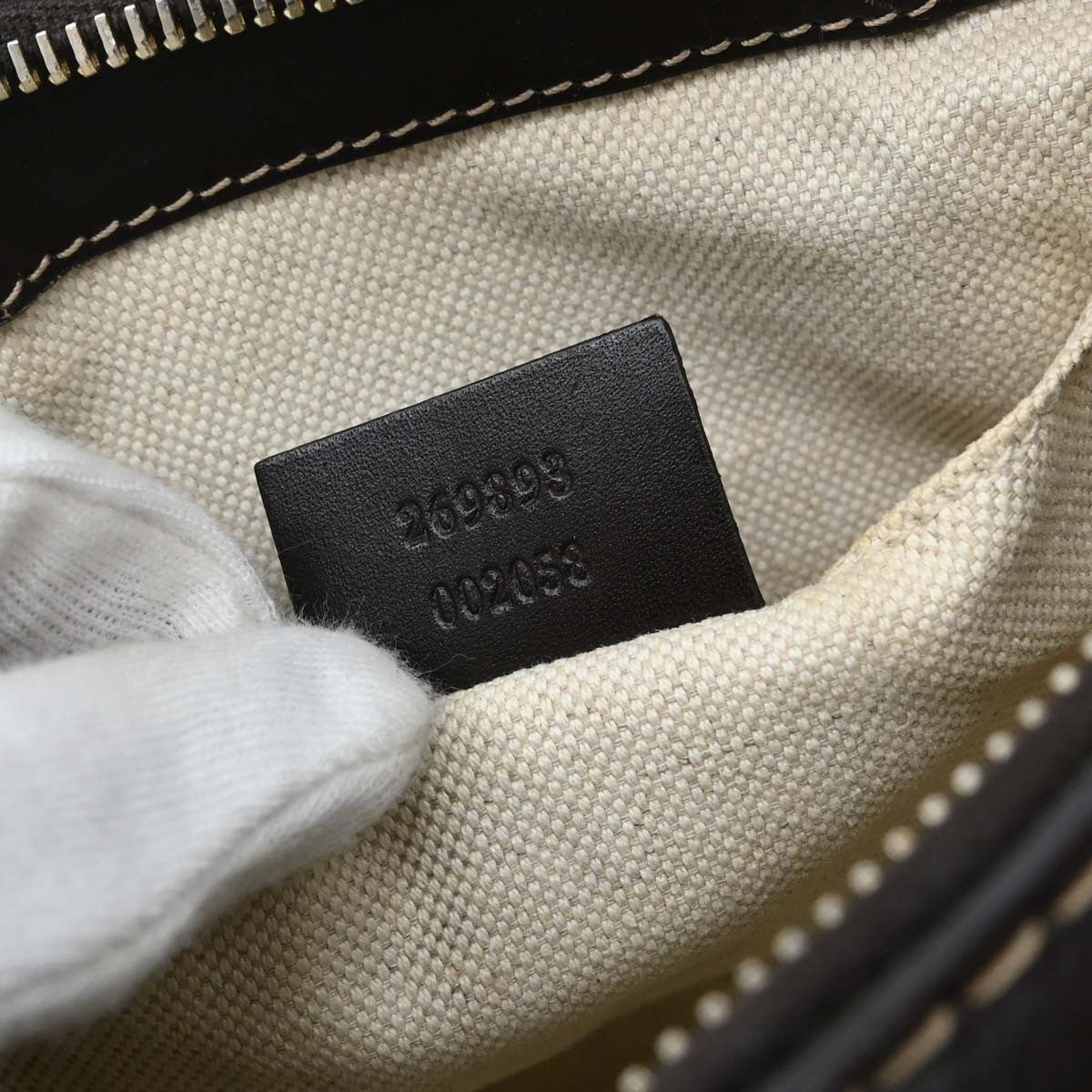 Gucci Mayfair GG Canvas, Beige, Canvas, Shoulder Bag
