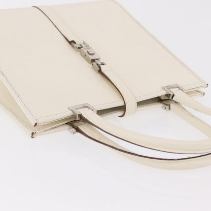 Gucci Jackie Soft Leather, White, Leather, Tote Bag