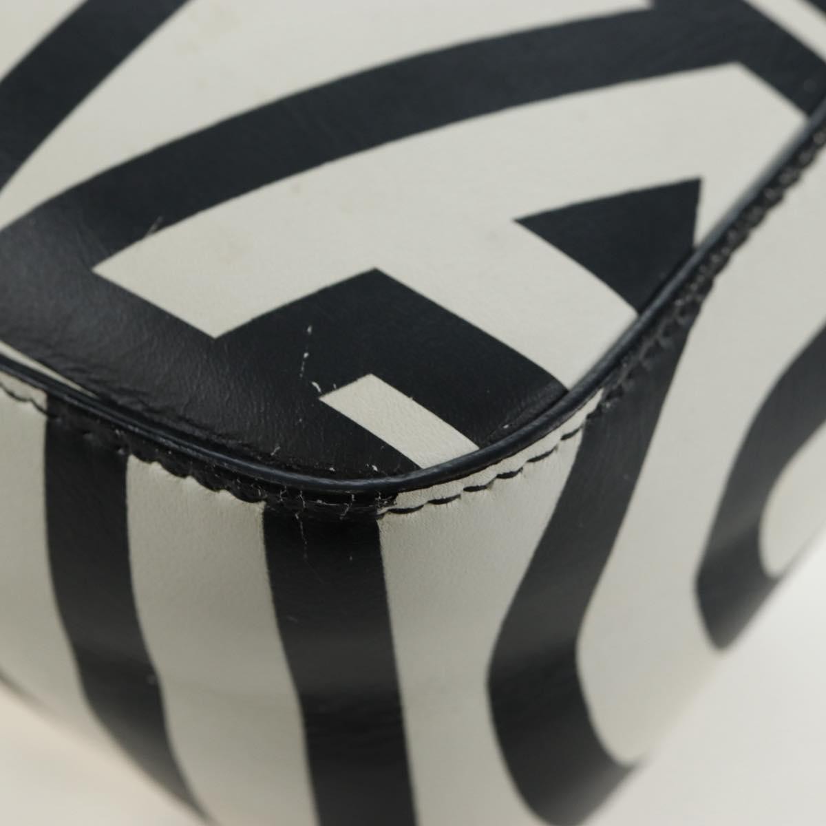 Fendi x Marc Jacobs Baguette NM Printed Leather, Black, Leather, Handbag