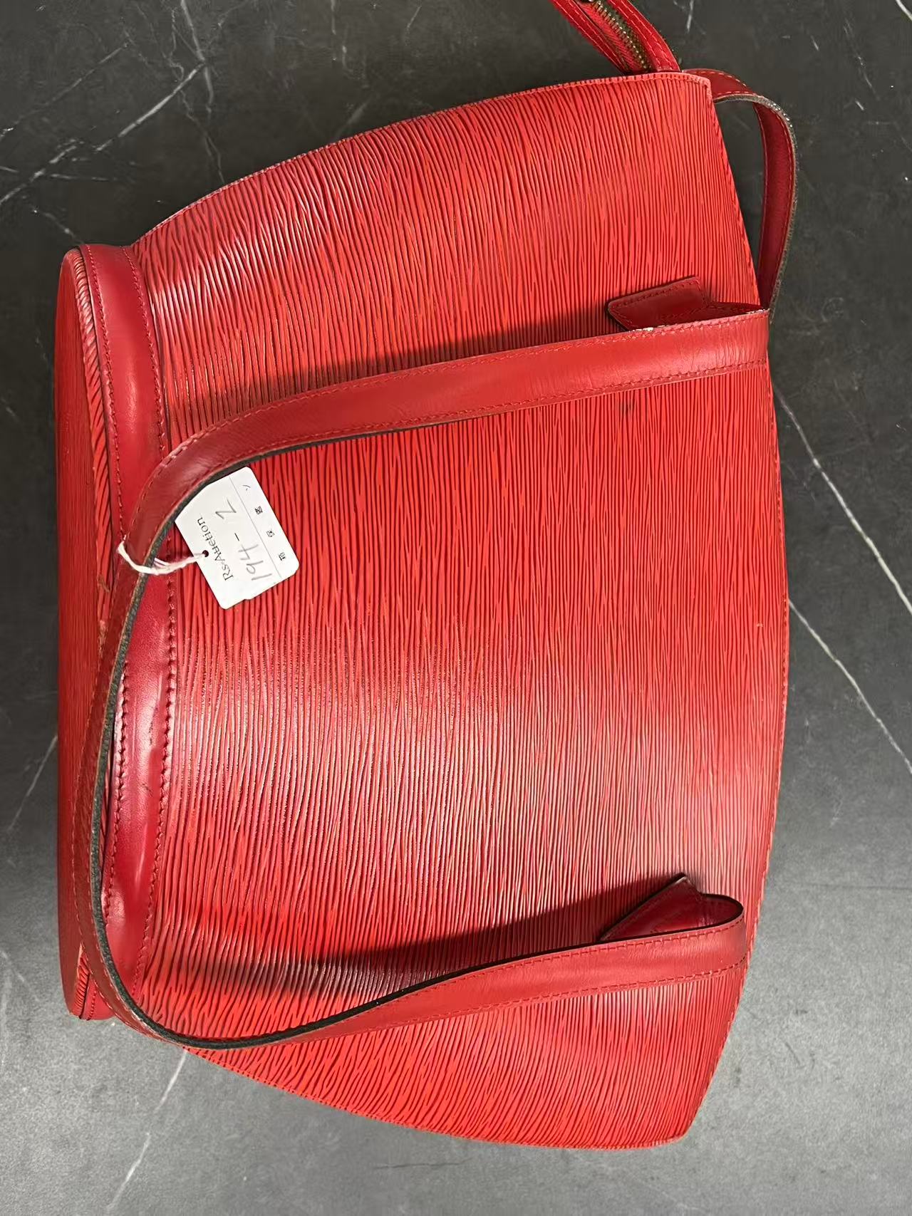 Louis Vuitton Card holder Epi Epi leather, Red, Leather, Wallet