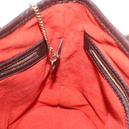 Louis Vuitton Marais Bucket Damier Ebene, Brown, Canvas, Shoulder Bag