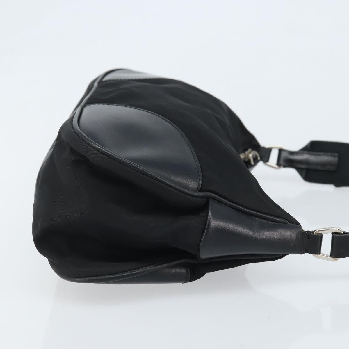 Prada Shoulder Tessuto, Black, Nylon, Shoulder Bag