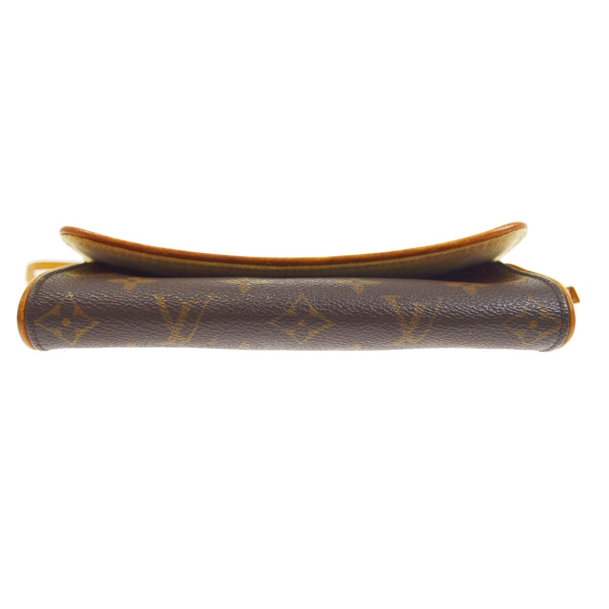 Louis Vuitton Twin Monogram Canvas, Brown, Canvas, Clutch