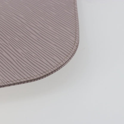 Louis Vuitton Demi Lune Pochette Epi Leather, Purple, Leather, Clutch