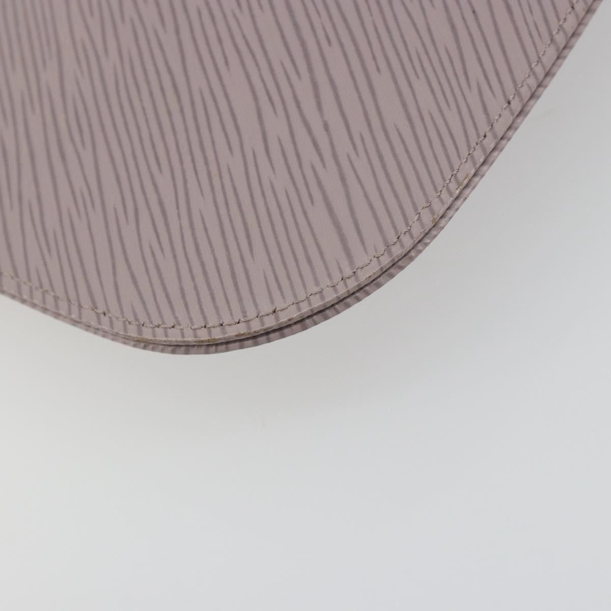 Louis Vuitton Demi Lune Pochette Epi Leather, Purple, Leather, Clutch