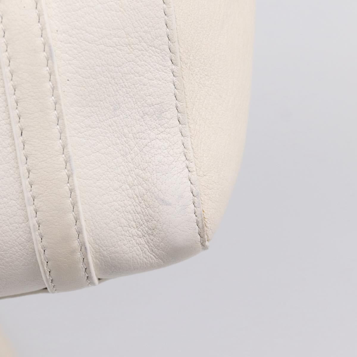 Balenciaga Everyday Leather, White, Leather, Tote Bag