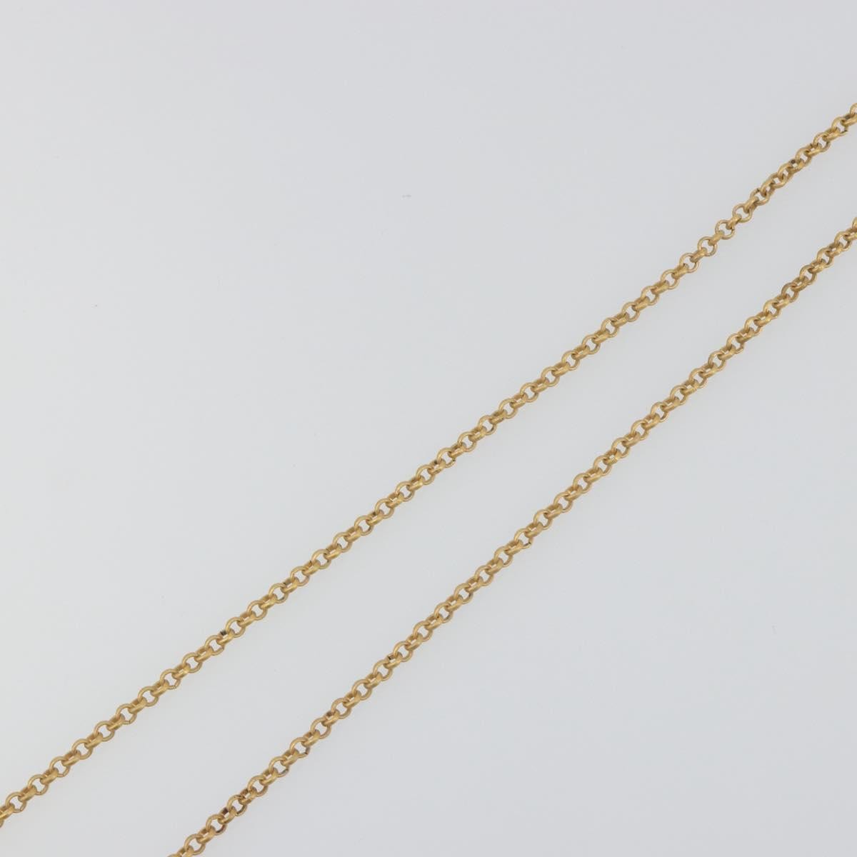 Chanel CC No.5 Perfume Bottle Pendant Metal with Crystals, Gold, Metal, Necklace