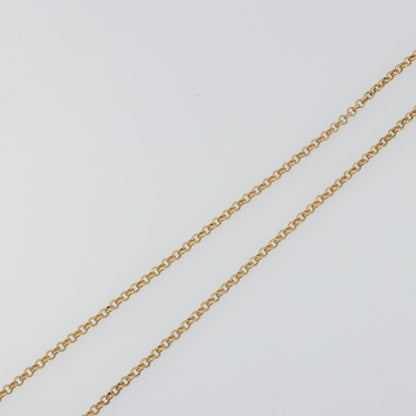 Chanel CC No.5 Perfume Bottle Pendant Metal with Crystals, Gold, Metal, Necklace