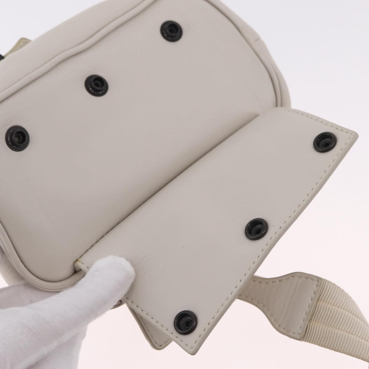 Bottega Veneta Shoulder Leather, White, Leather, Shoulder Bag