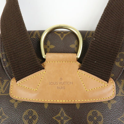 Louis Vuitton Vintage Montsouris Monogram Canvas, Brown, Canvas, Backpack
