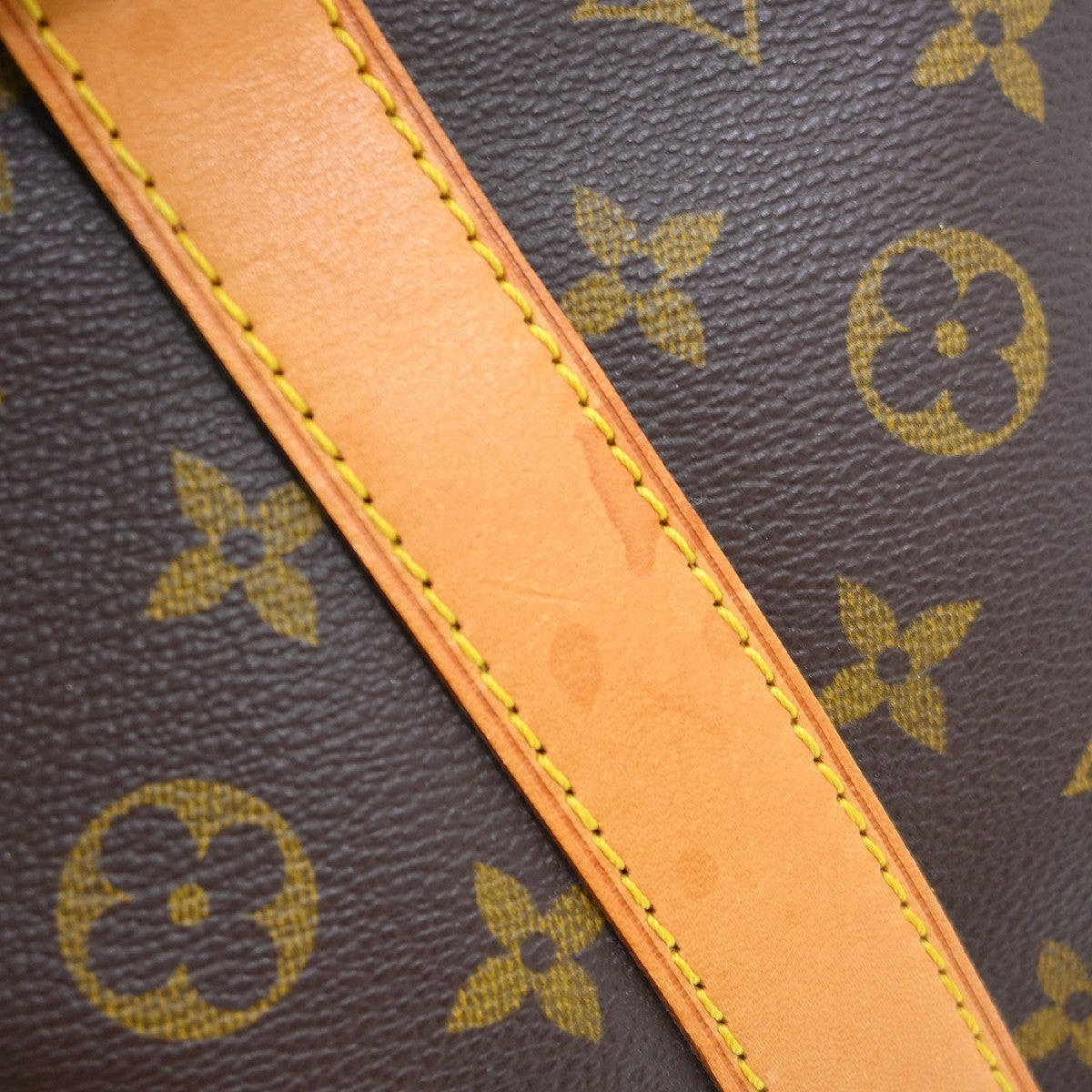 Louis Vuitton Keepall Monogram, Brown, Canvas, Travel Bag