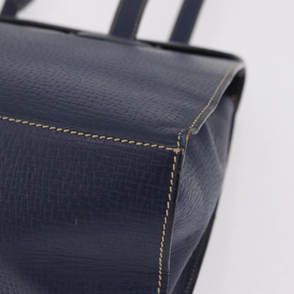 Loewe Tote Leather, Navy, Leather, Tote Bag