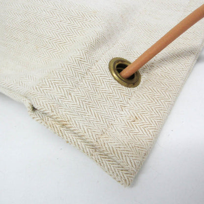 Hermes Aline Toile, Beige, Cotton, Shoulder Bag
