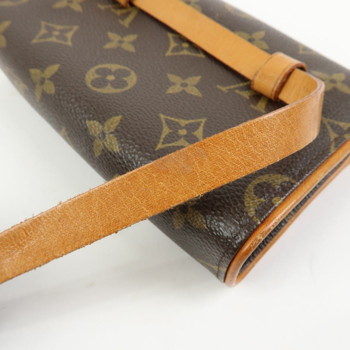 Louis Vuitton Florentine Waist Monogram Canvas, Brown, Canvas, Handbag
