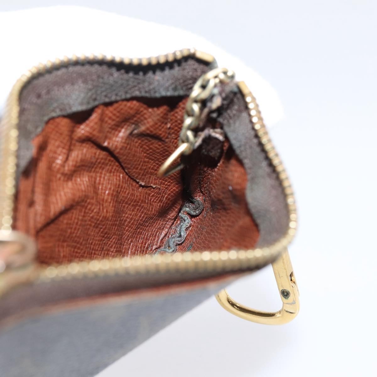 Louis Vuitton Pochette clés NM Canvas, Brown, Canvas, Wallet