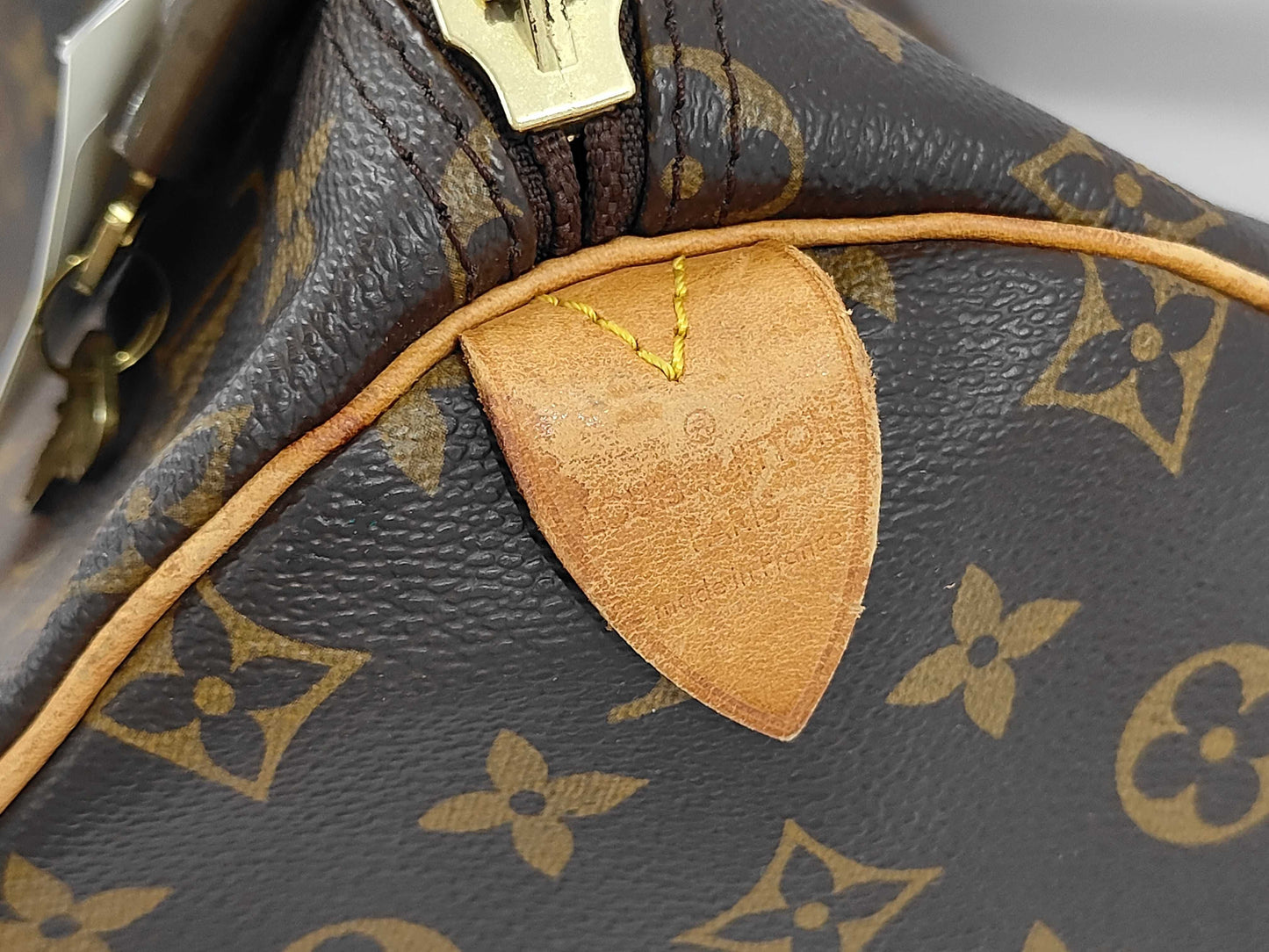 Louis Vuitton Keepall Monogram, Brown, Canvas, Travel Bag