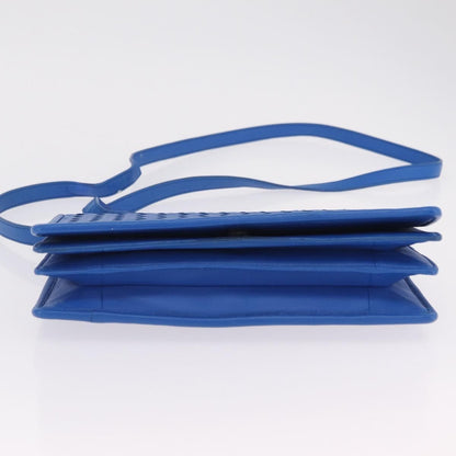 Bottega Veneta Shoulder Leather, Blue, Leather, Shoulder Bag