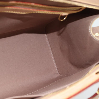 Louis Vuitton Blair Monogram Vernis, Beige, Patent Leather, Handbag