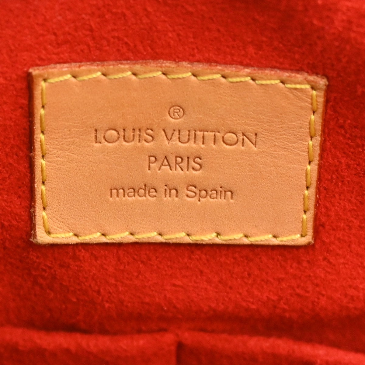 Louis Vuitton Pallas Monogram Canvas with Leather, Brown, Canvas, Tote Bag