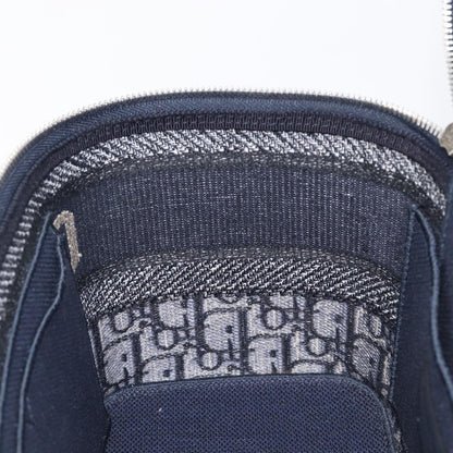 Christian Dior DiorTravel Vanity Case Oblique Canvas, Navy, Canvas, Handbag