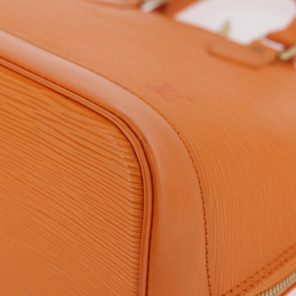 Louis Vuitton Alma Epi Leather, Orange, Leather, Handbag