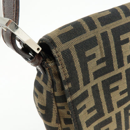 Fendi Fendi mamma baguette Monogram Canvas, Brown, Canvas, Handbag
