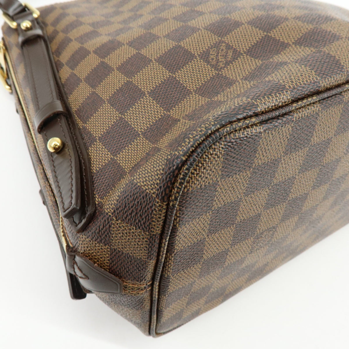Louis Vuitton Cabas Rivington Damier, Brown, Canvas, Tote Bag