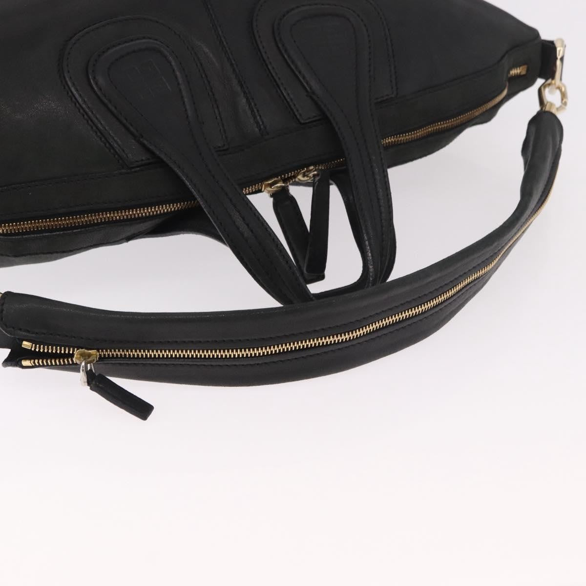 Givenchy Nightingale Satchel Leather, Black, Leather, Handbag