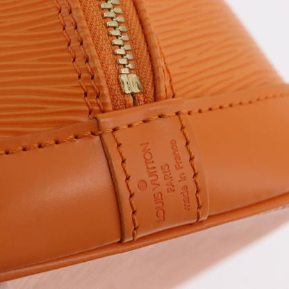 Louis Vuitton Alma Epi Leather, Orange, Leather, Handbag