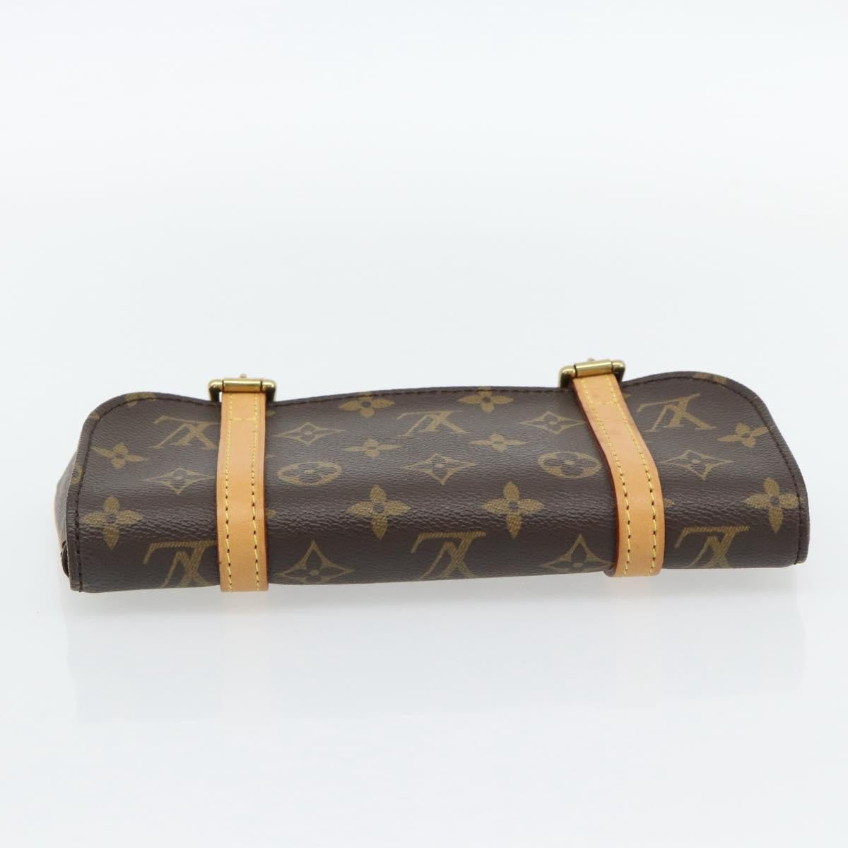 Louis Vuitton Pochette Marrell Monogram Canvas, Brown, Canvas, Clutch