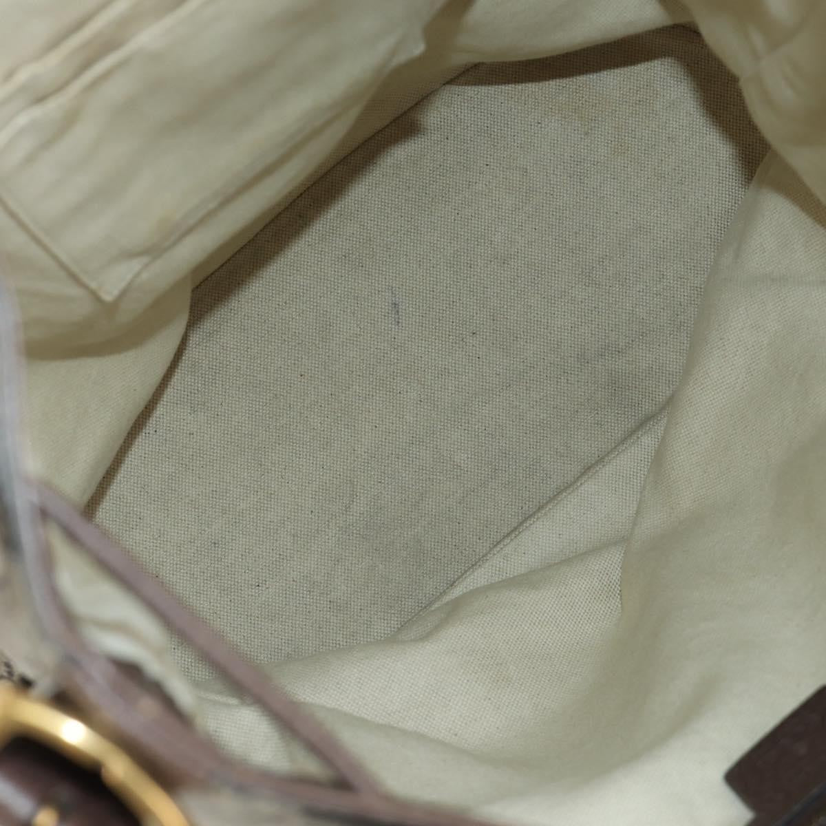 Gucci Neo Vintage Drawstring Bucket GG Coated Canvas, Beige, Canvas, Backpack