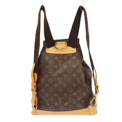 Louis Vuitton Vintage Montsouris Monogram Canvas, Brown, Canvas, Backpack