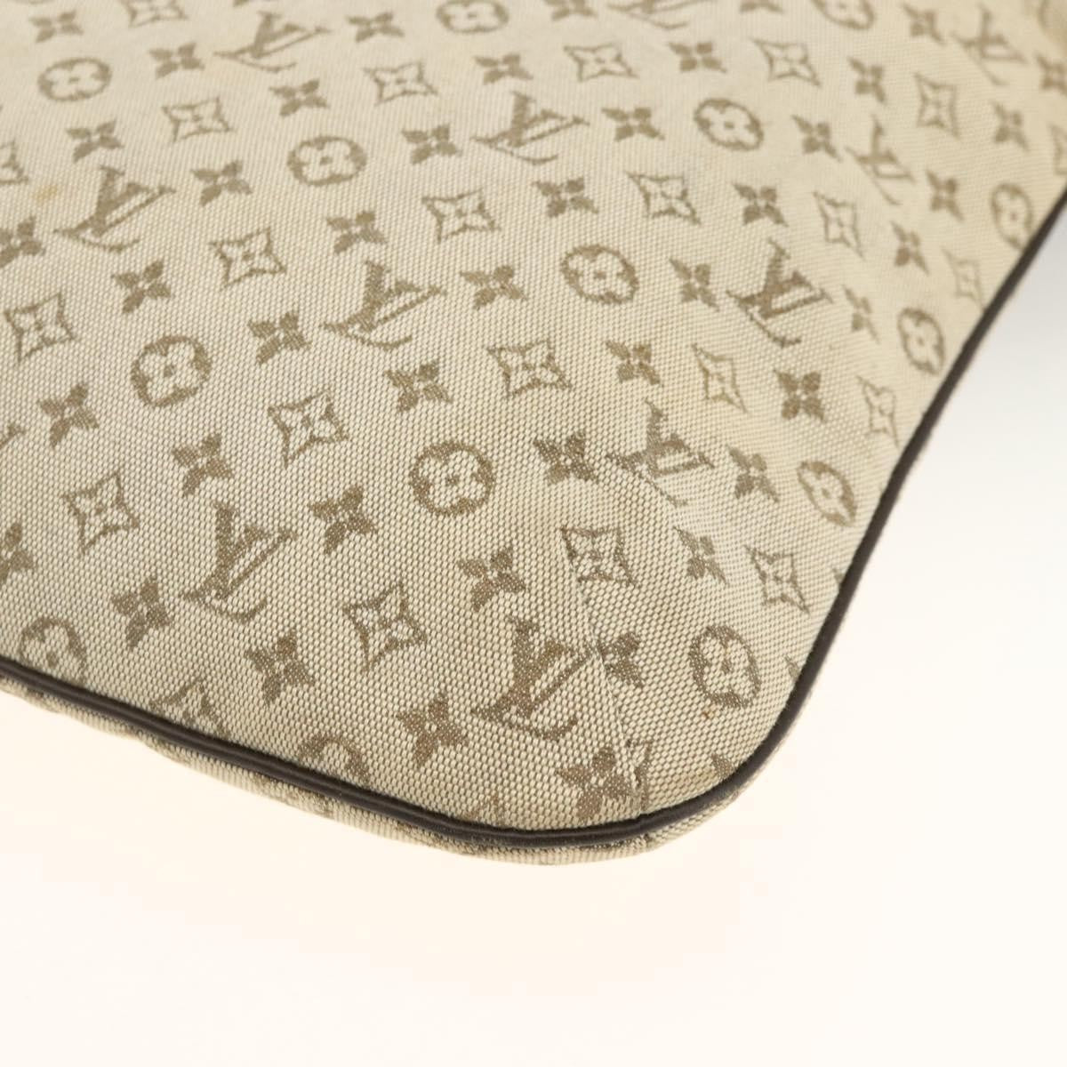 Louis Vuitton Francoise Mini lin, Khaki, Canvas, Tote Bag