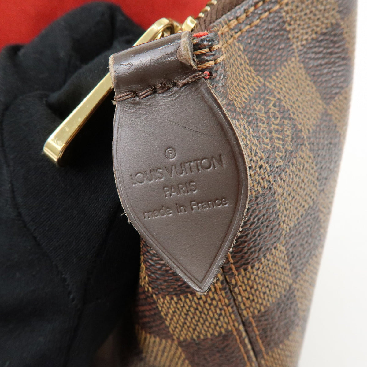 Louis Vuitton Saleya Damier, Brown, Canvas, Handbag