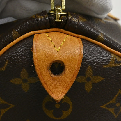 Louis Vuitton Speedy Monogram Canvas, Brown, Canvas, Handbag
