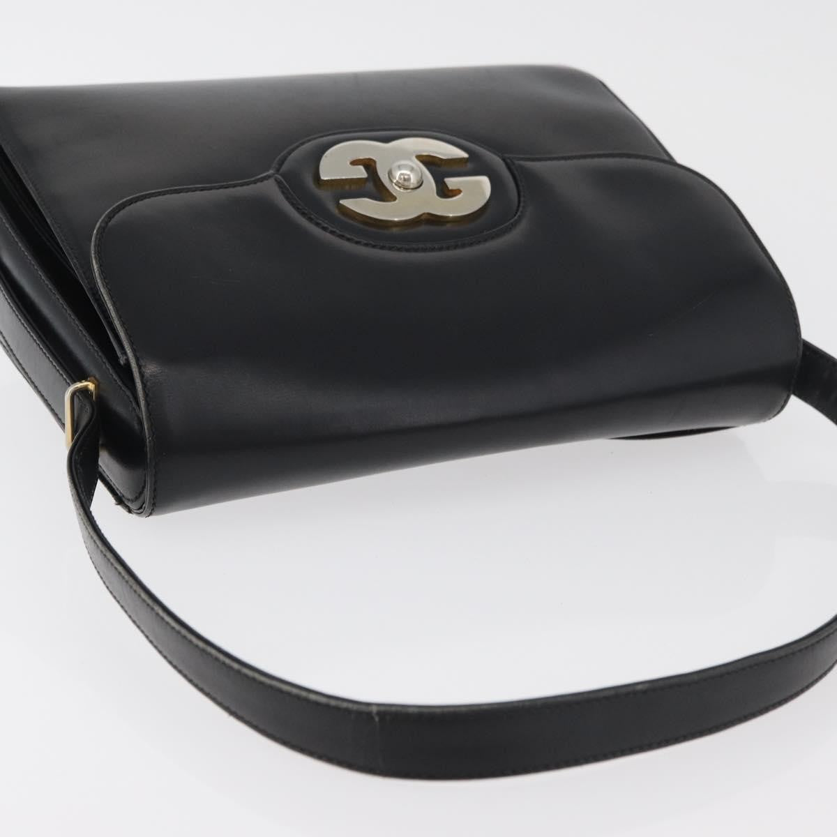 Gucci Shoulder Leather, Black, Leather, Shoulder Bag