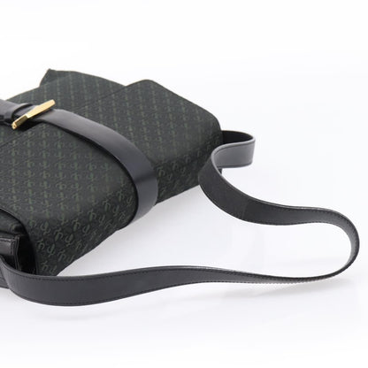 Loewe Vintage Canvas, Green, Canvas, Shoulder Bag