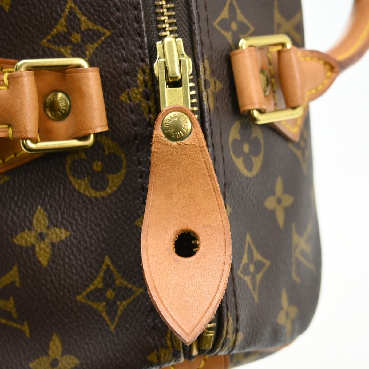 Louis Vuitton Speedy Monogram Canvas, Brown, Canvas, Handbag